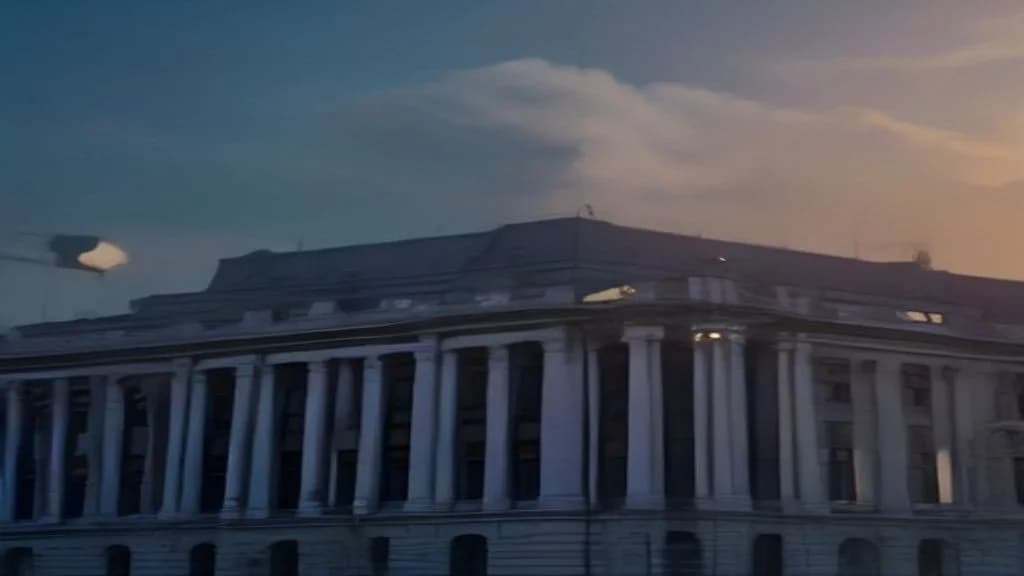 Budapesti épület és diplomáciai szimbólumok