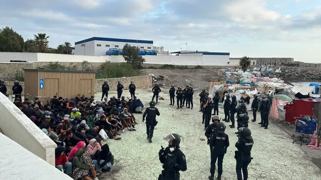 Ceuta - migráció