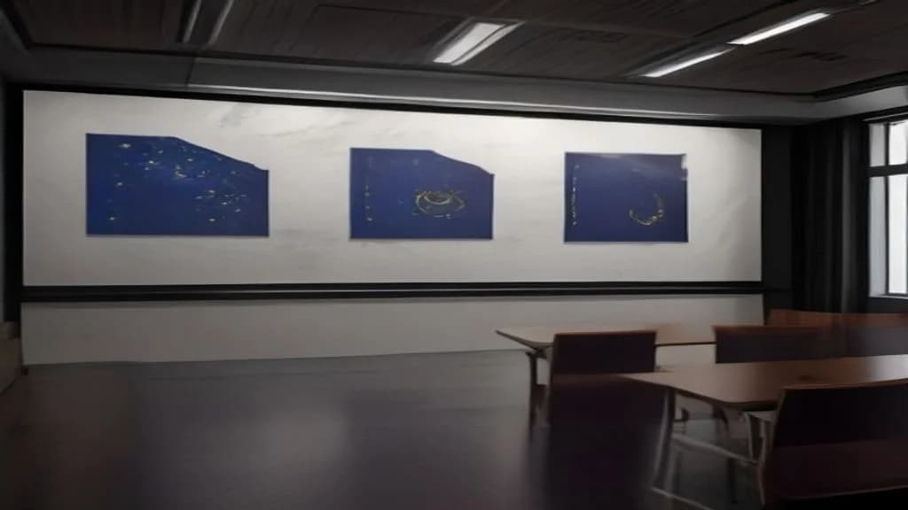 Európai zászlók és védelmi szimbólumok tárgyalóteremben