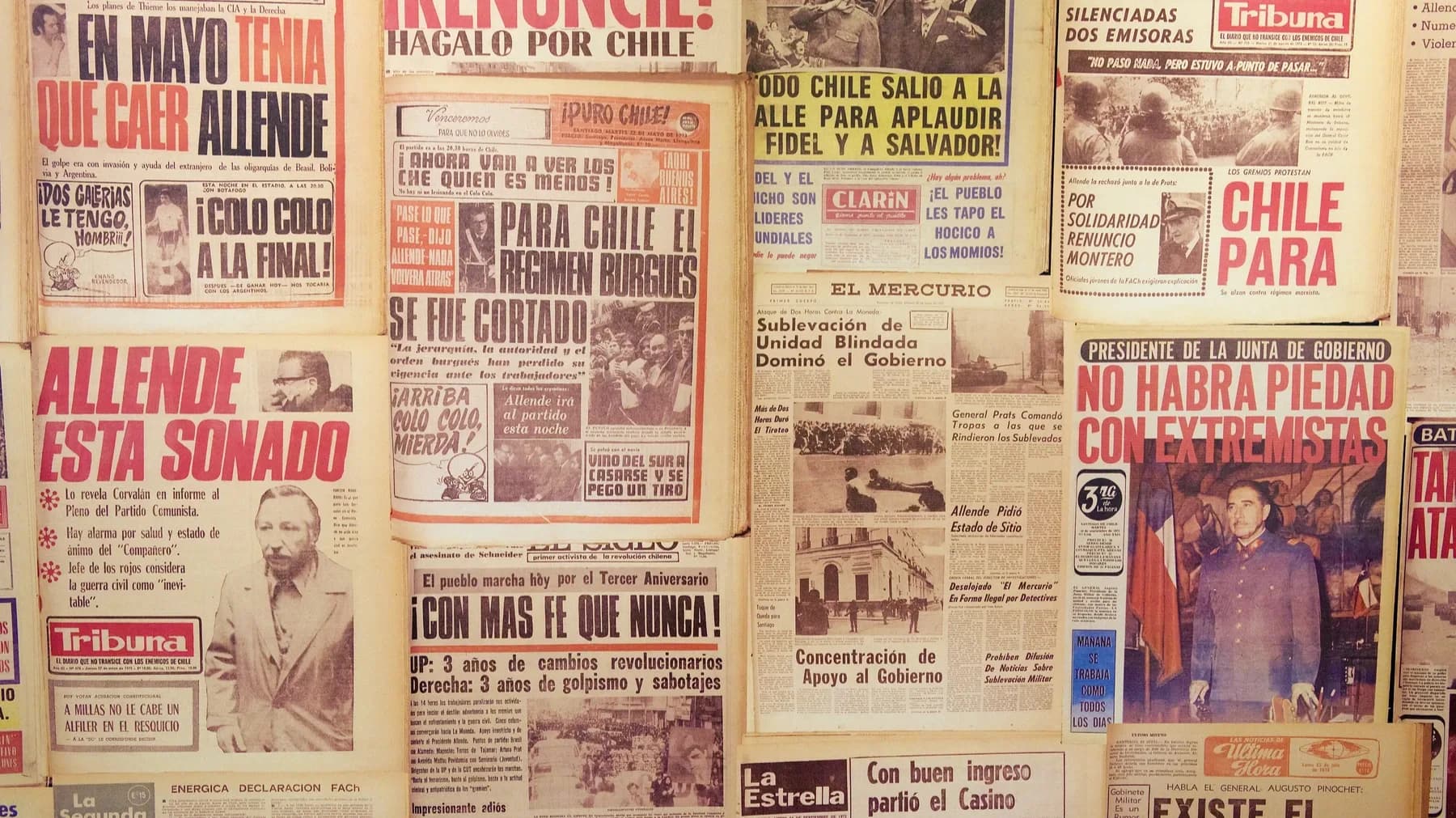 Chile - beszámolók a puccsról
