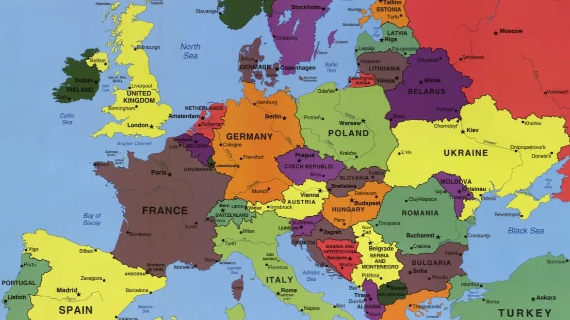 Európa 10 legnagyobb fővárosa — és egy, ami mégsem lehet köztük